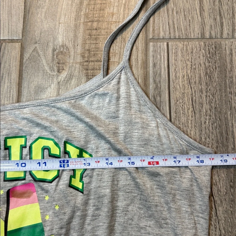 Juicy‎ Couture Gray Lounge Romper with Popsicle  Logo Y2K